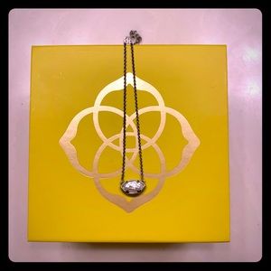 Kendra Scott Mikka in antique silver whiteMOP